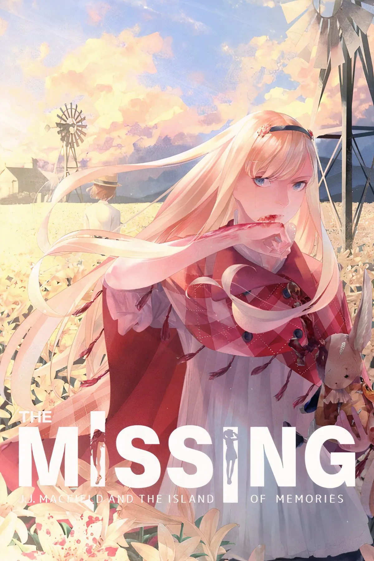 Hình ảnh nữ nhân vật chính J.J. Macfield với mái tóc hồng trong một cảnh game The Missing: J.J. Macfield and the Island of Memories