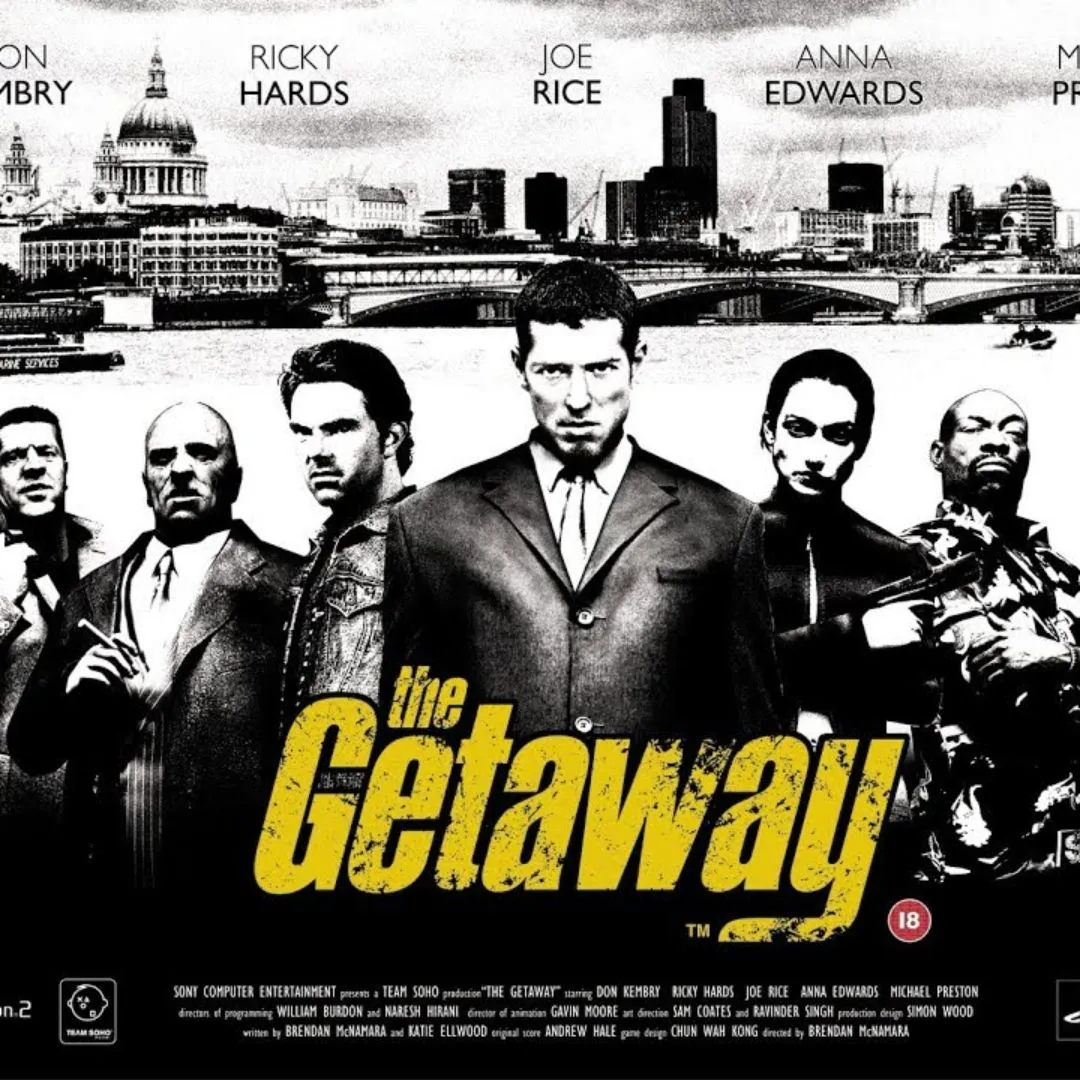 Hình ảnh sản phẩm game The Getaway, game thế giới mở lấy bối cảnh London.