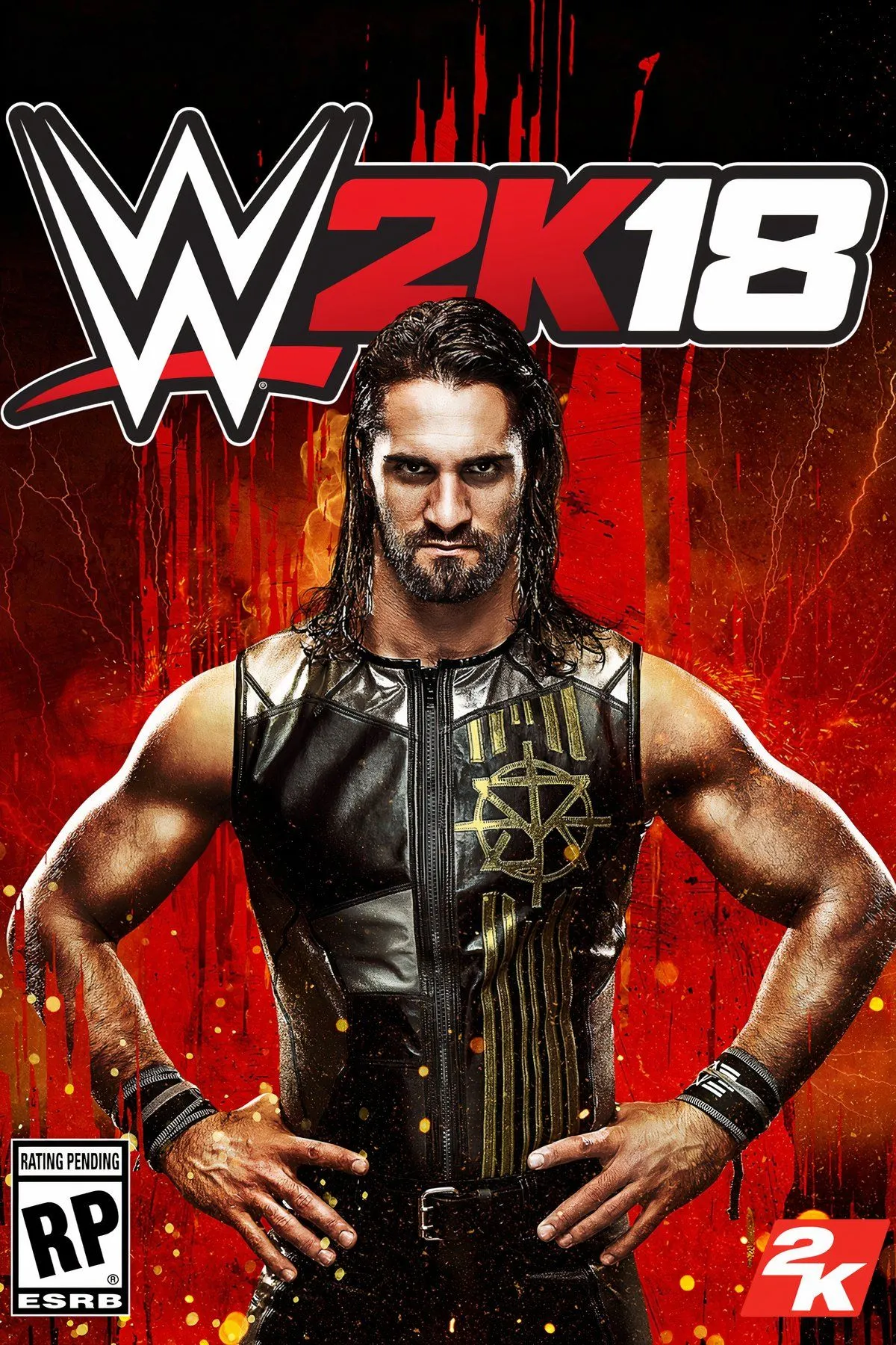 Hình ảnh tổng hợp các đô vật và giao diện trong game WWE 2K18