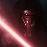 Hình ảnh từ đoạn teaser của game Star Wars Knights of the Old Republic Remake, hé lộ bối cảnh chiến tranh Jedi và Sith.