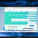 Hình ảnh Windows Sandbox đang truy cập một trang web có nguy cơ tiềm ẩn, minh họa khả năng kiểm thử an toàn trong môi trường ảo hóa cô lập.