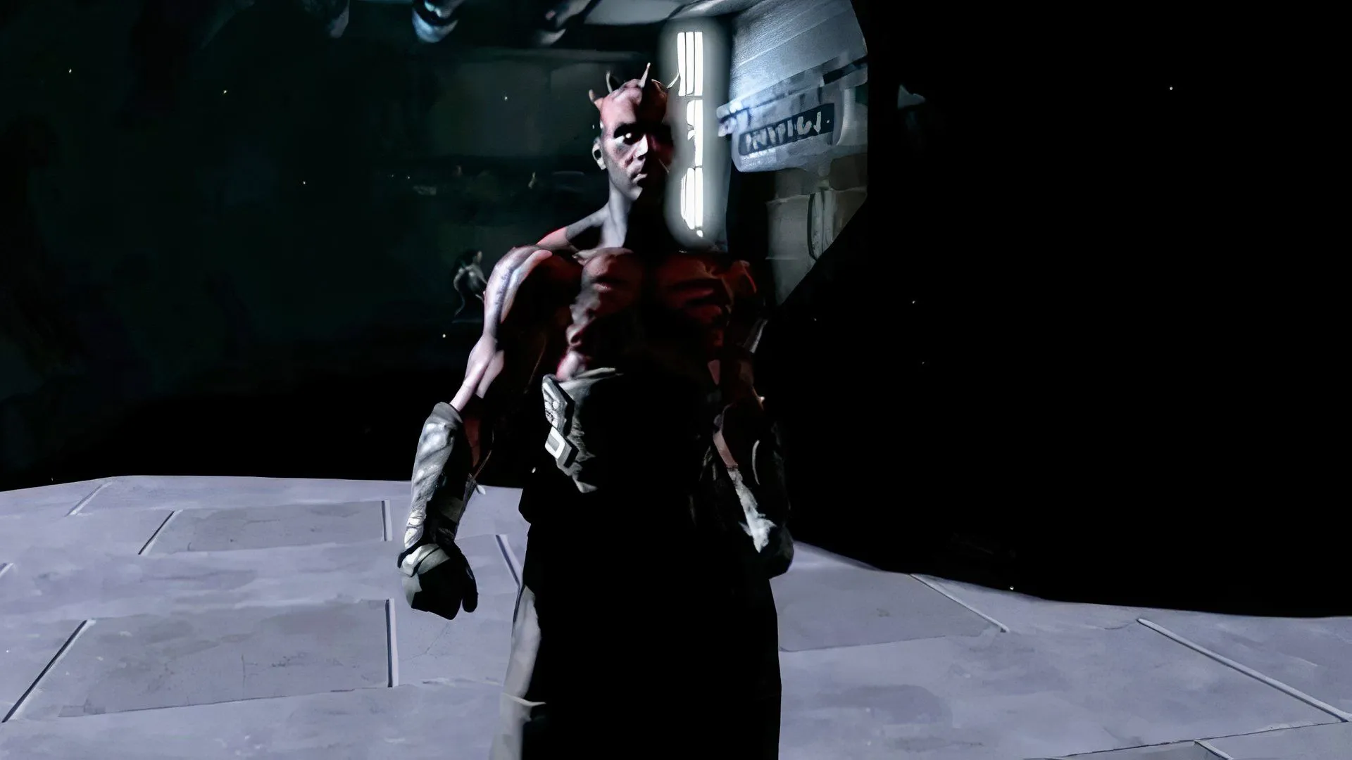 Hình ảnh ý tưởng từ dự án game Darth Maul Battle of the Sith Lords bị hủy