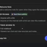 Hướng dẫn chia sẻ NotebookLM qua liên kết công khai