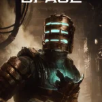Isaac Clarke chiến đấu với quái vật Necromorph trong hành lang chật hẹp của tàu Ishimura trong Dead Space remake