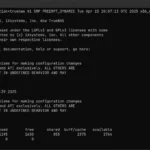 Kết quả lệnh free -m trên Linux hiển thị thông tin sử dụng RAM và bộ nhớ cache
