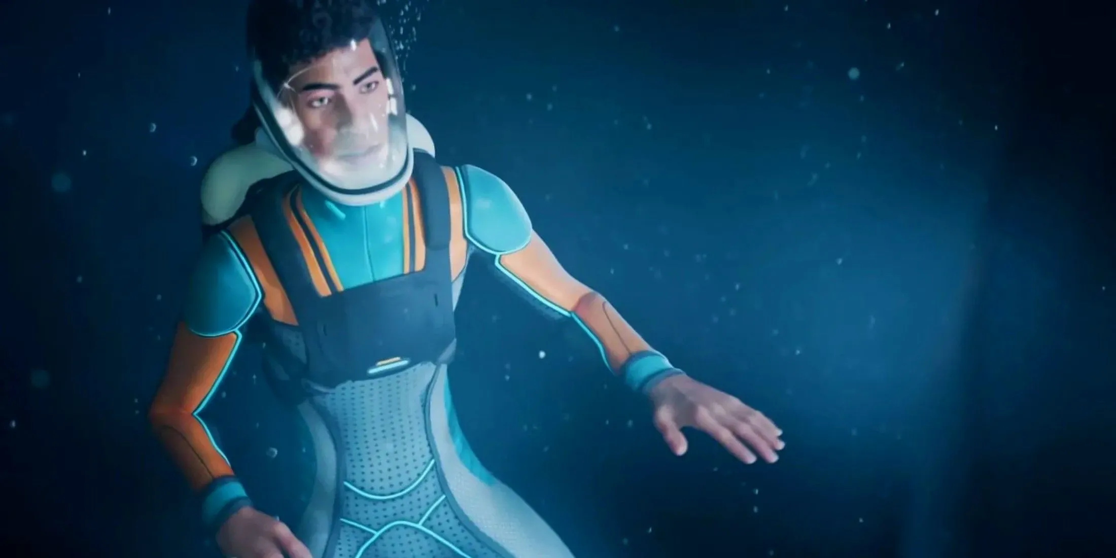 Khoảnh khắc ấn tượng từ trailer Subnautica 2, thể hiện sự rộng lớn của đại dương