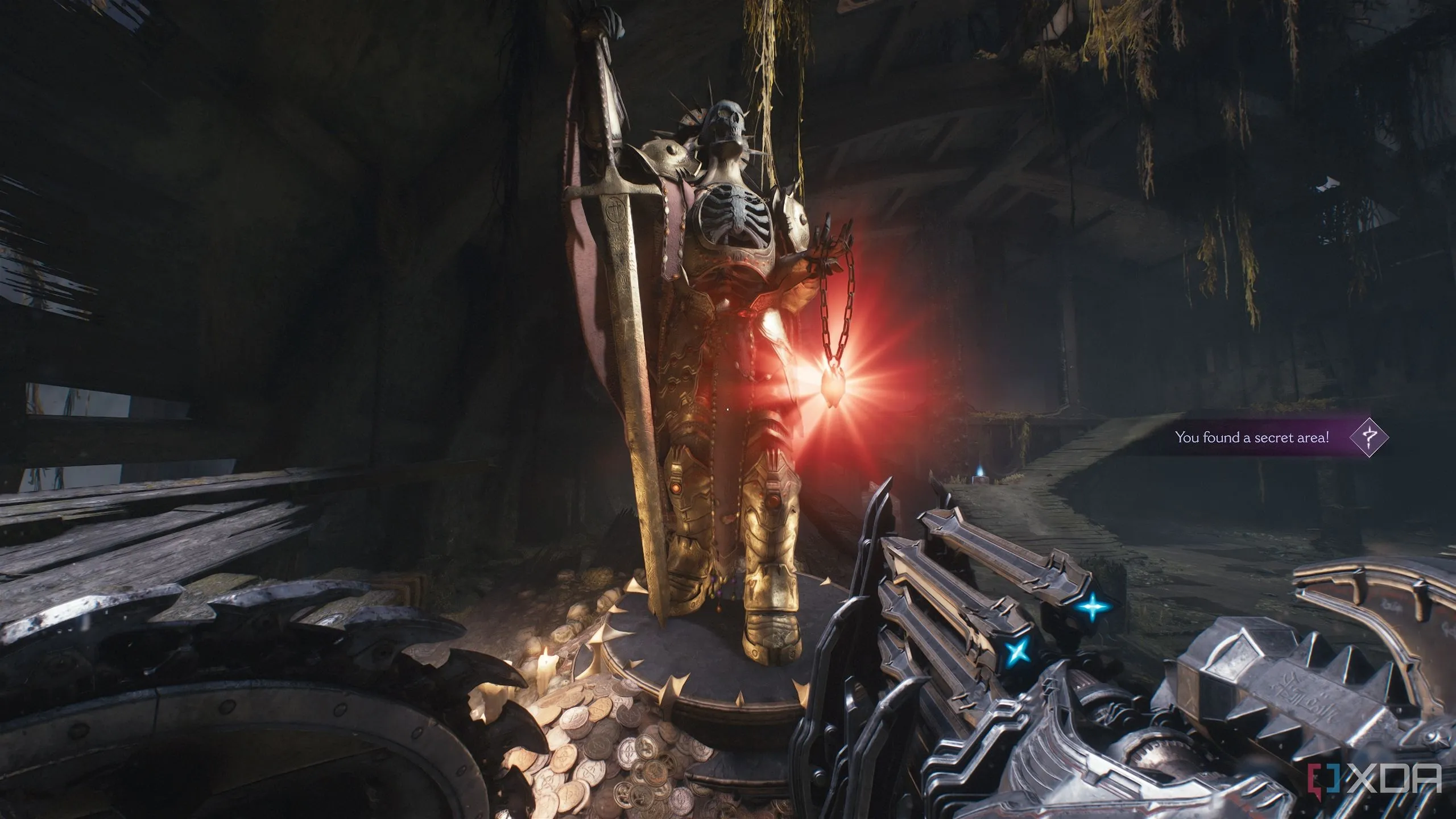 Khu vực bí mật 5 và bức tượng Red Ruby thứ hai trong Chương 14 của Doom The Dark Ages