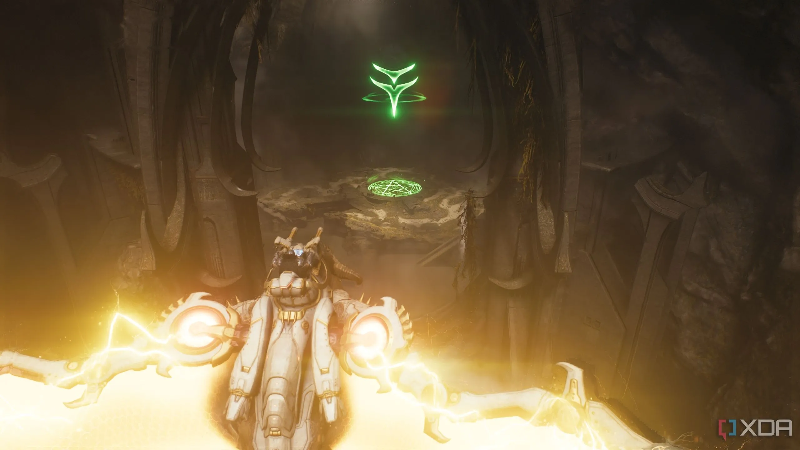 Khu vực hạ cánh chính thứ hai trong Chương 14 của Doom The Dark Ages