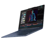 Laptop Lenovo Yoga 9i (2025) màu xanh cosmic với thiết kế 2-in-1