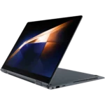 Laptop Samsung Galaxy Book 4 Pro 360 linh hoạt trong chế độ đứng