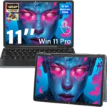 Laptop Svikou 11 inch 2-in-1 với màn hình cảm ứng và bàn phím có đèn nền