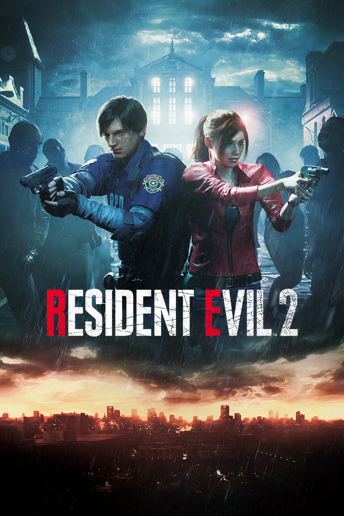 Leon S. Kennedy và Claire Redfield đối mặt với dịch zombie trong Resident Evil 2 Remake