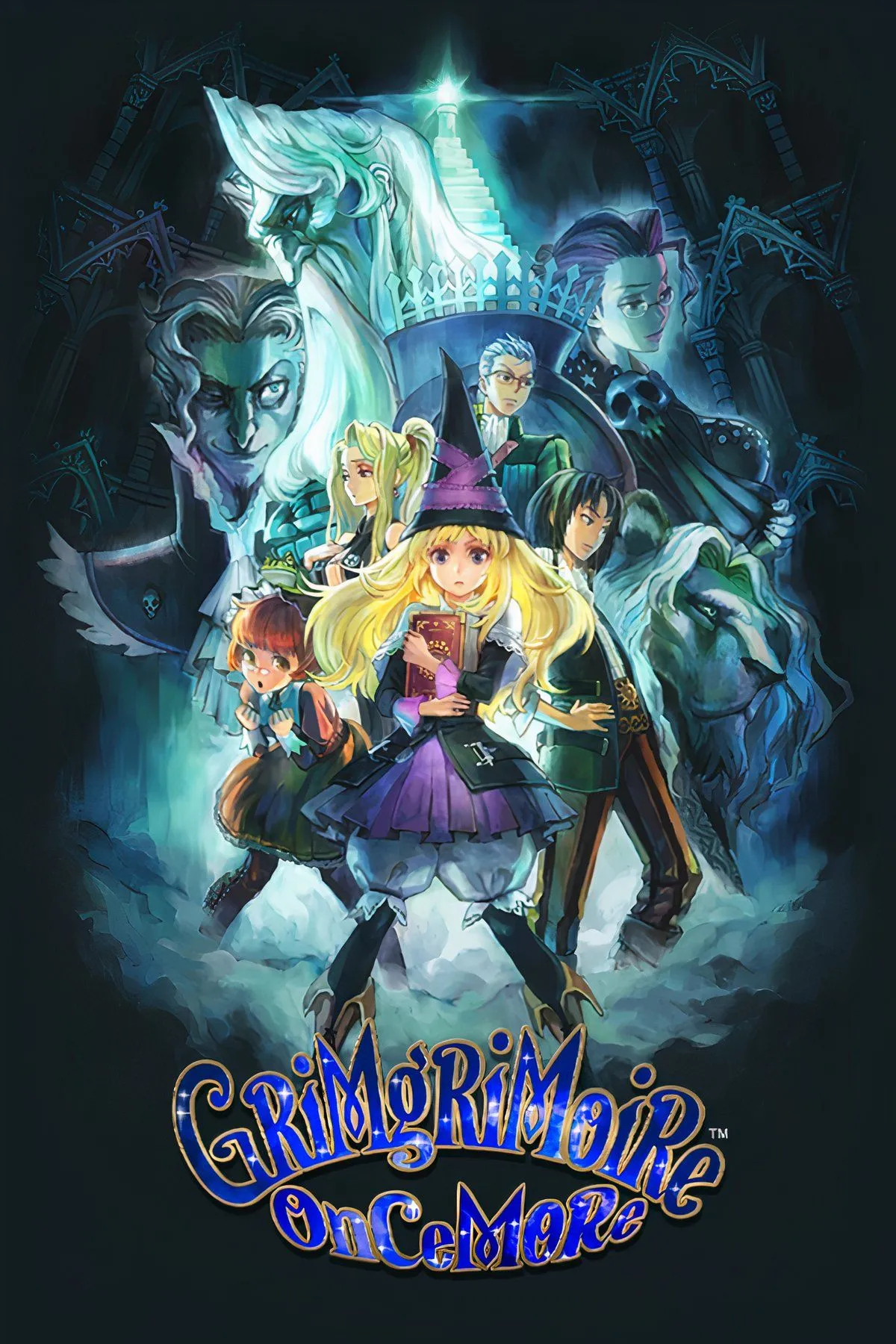 Lillet Blan và các pháp sư triệu hồi quỷ trong game chiến thuật GrimGrimoire OnceMore
