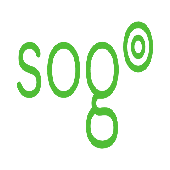 Logo chính thức của Sogo, biểu tượng cho giải pháp lịch và email tự host.