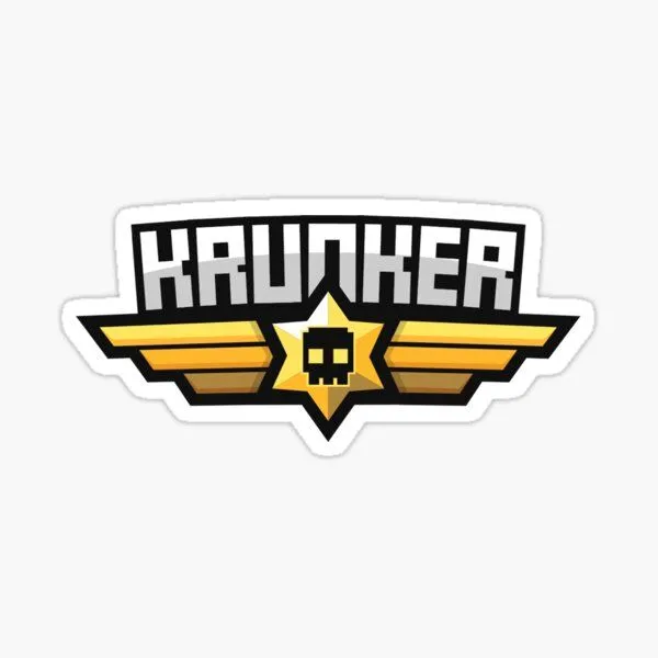 Logo game Krunker, một tựa game FPS bắn súng pixel art trên trình duyệt