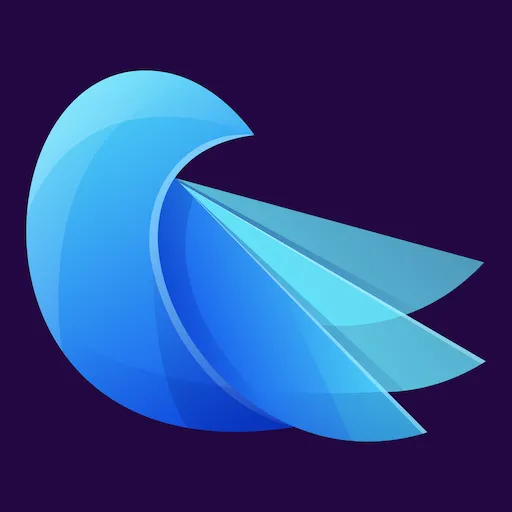 Logo ứng dụng Canary Mail nổi bật với tính năng mã hóa email bảo mật