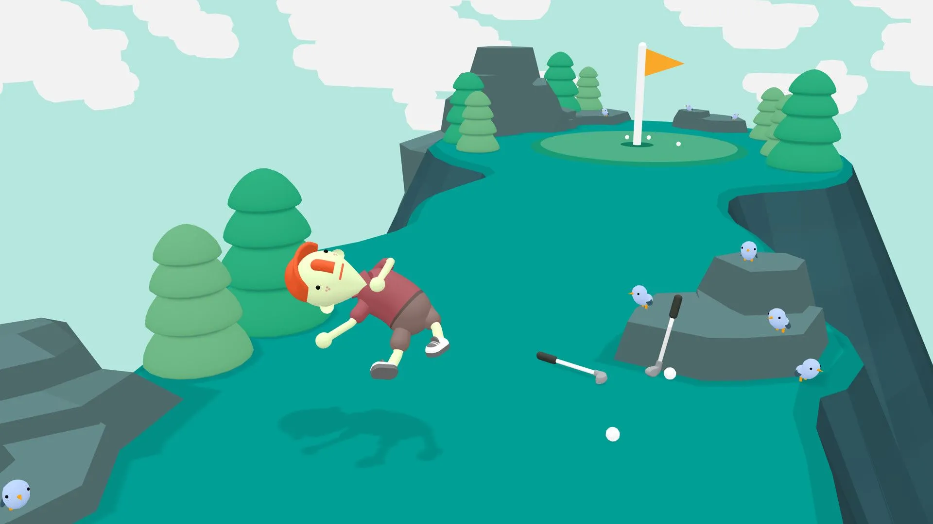 Lối chơi golf phi lý trong What the Golf?