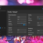 lossless scaling settings