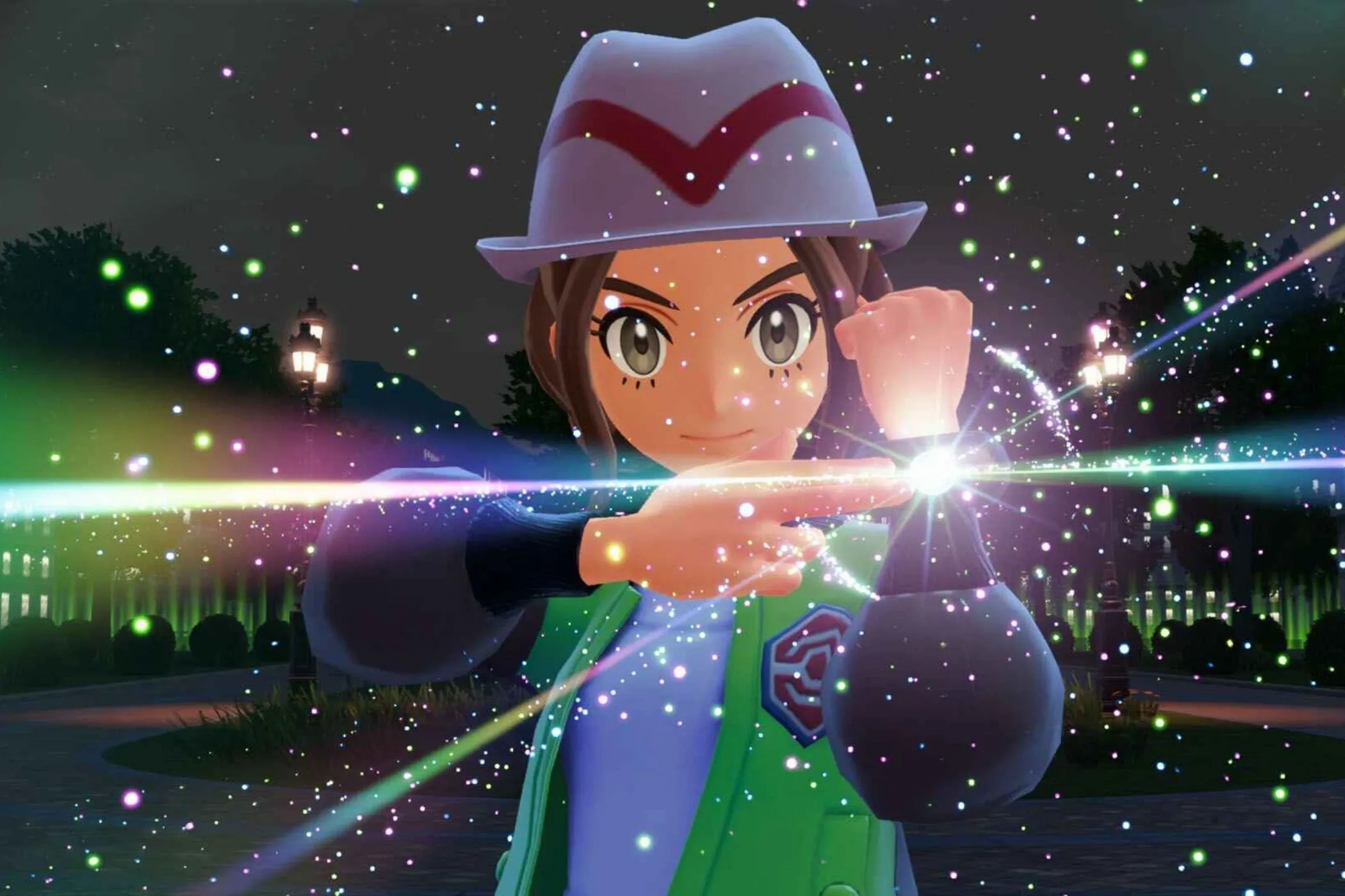 Màn hình chơi game Pokémon Legends Z-A trên Nintendo Switch 2 với đồ họa cải tiến