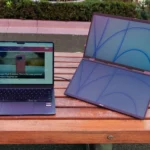 Màn hình di động Acer hai bên laptop tăng diện tích hiển thị