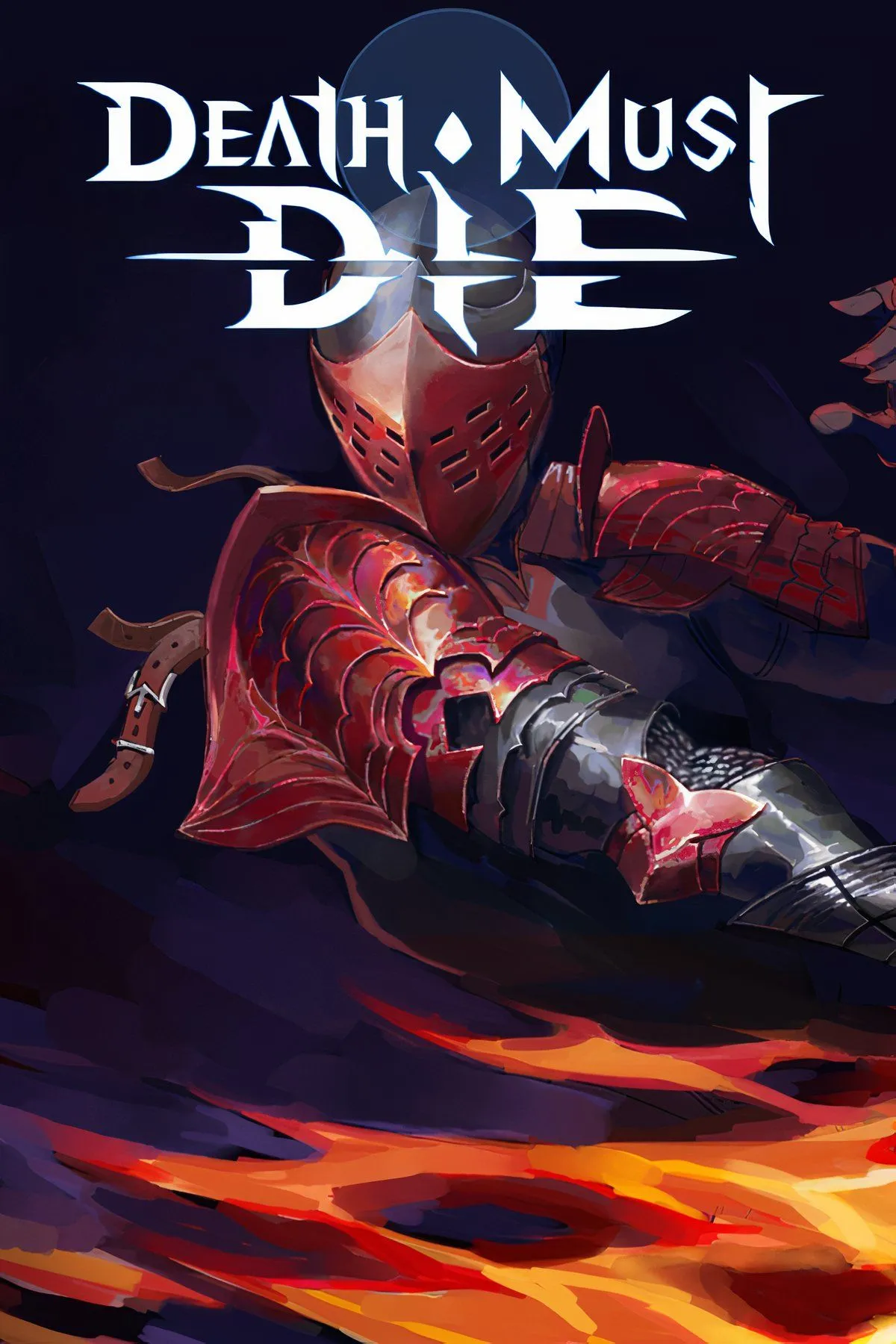 Màn hình gameplay của Death Must Die, hiển thị nhân vật chính đang chiến đấu giữa đám đông kẻ thù từ góc nhìn trên xuống, làm nổi bật lối chơi hành động roguelike và hệ thống kỹ năng.