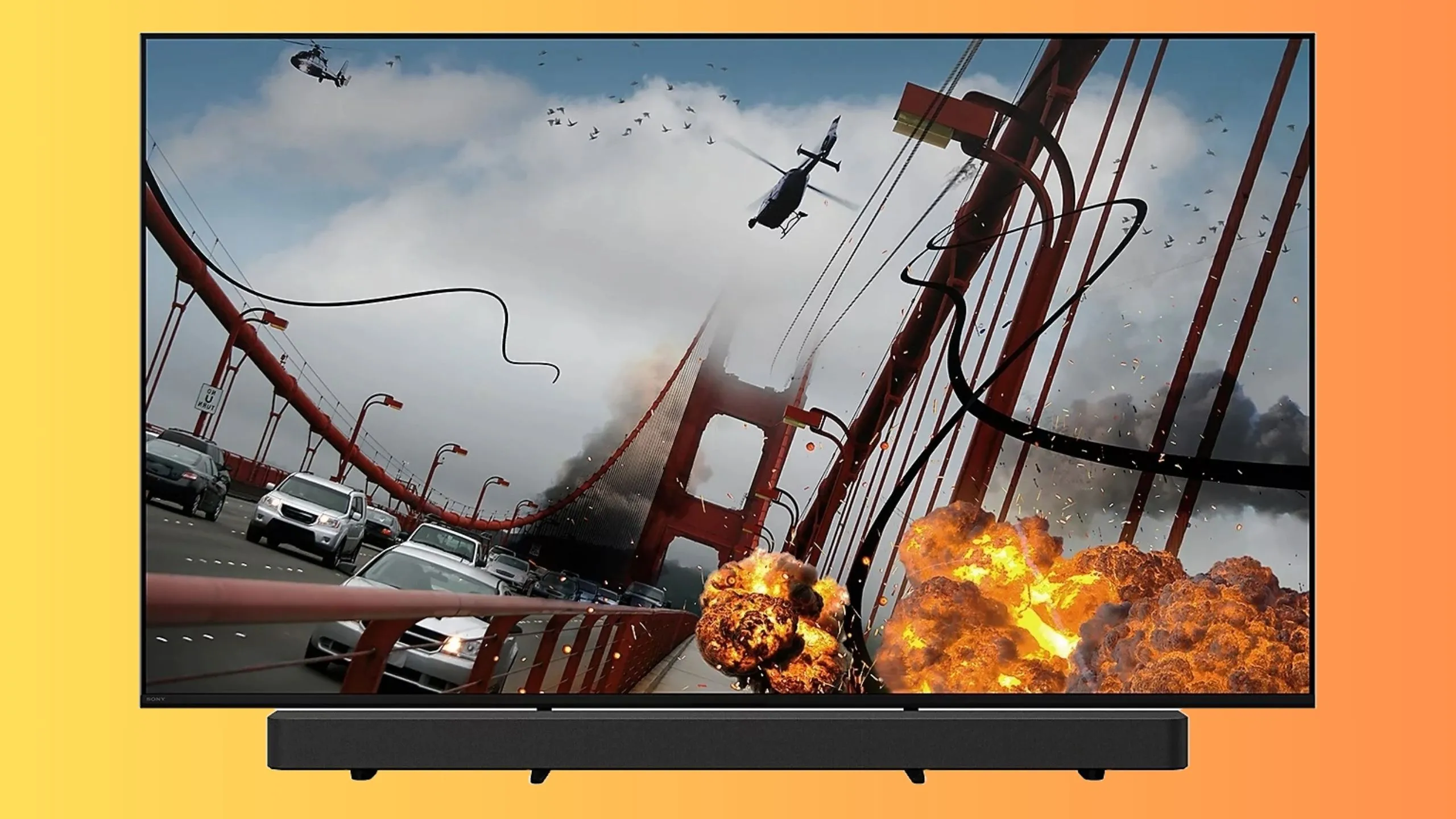 Màn hình hiển thị chất lượng cao của TV Sony BRAVIA 7 QLED mang lại trải nghiệm xem phim chân thực