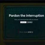 Màn hình Netflix hiển thị thông báo lỗi về nội dung DRM trên trình duyệt Zen, minh họa sự cố khi xem phim trực tuyến.