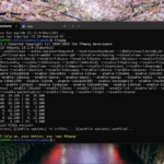 Màn hình terminal hiển thị lệnh ffmpeg chạy trên Fedora Linux qua WSL trên Windows 11