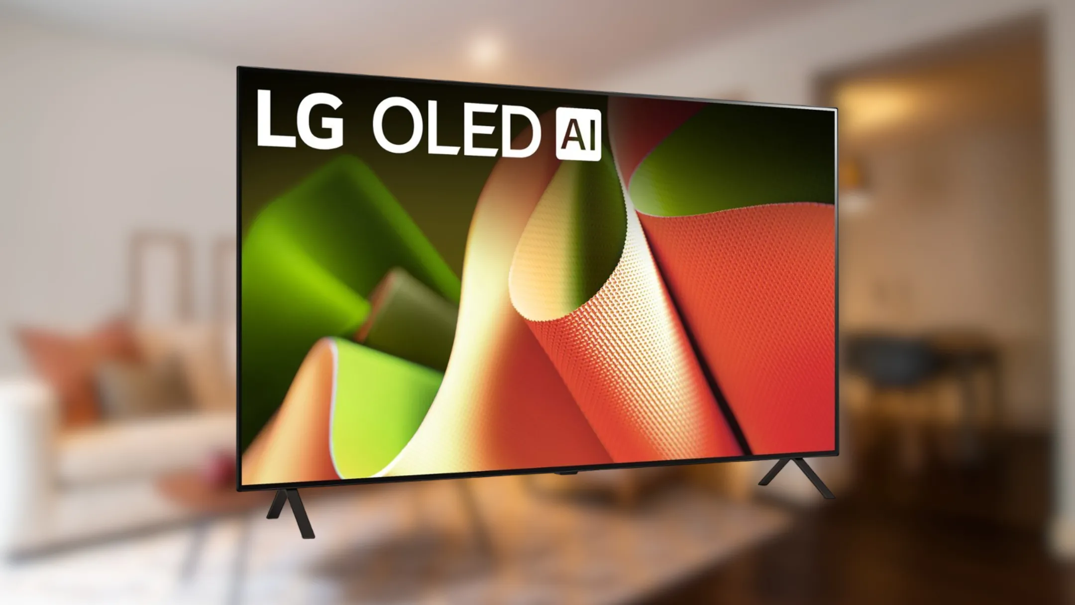 Màn hình Tivi LG B4 OLED 4K hiển thị giao diện Smart TV webOS 24