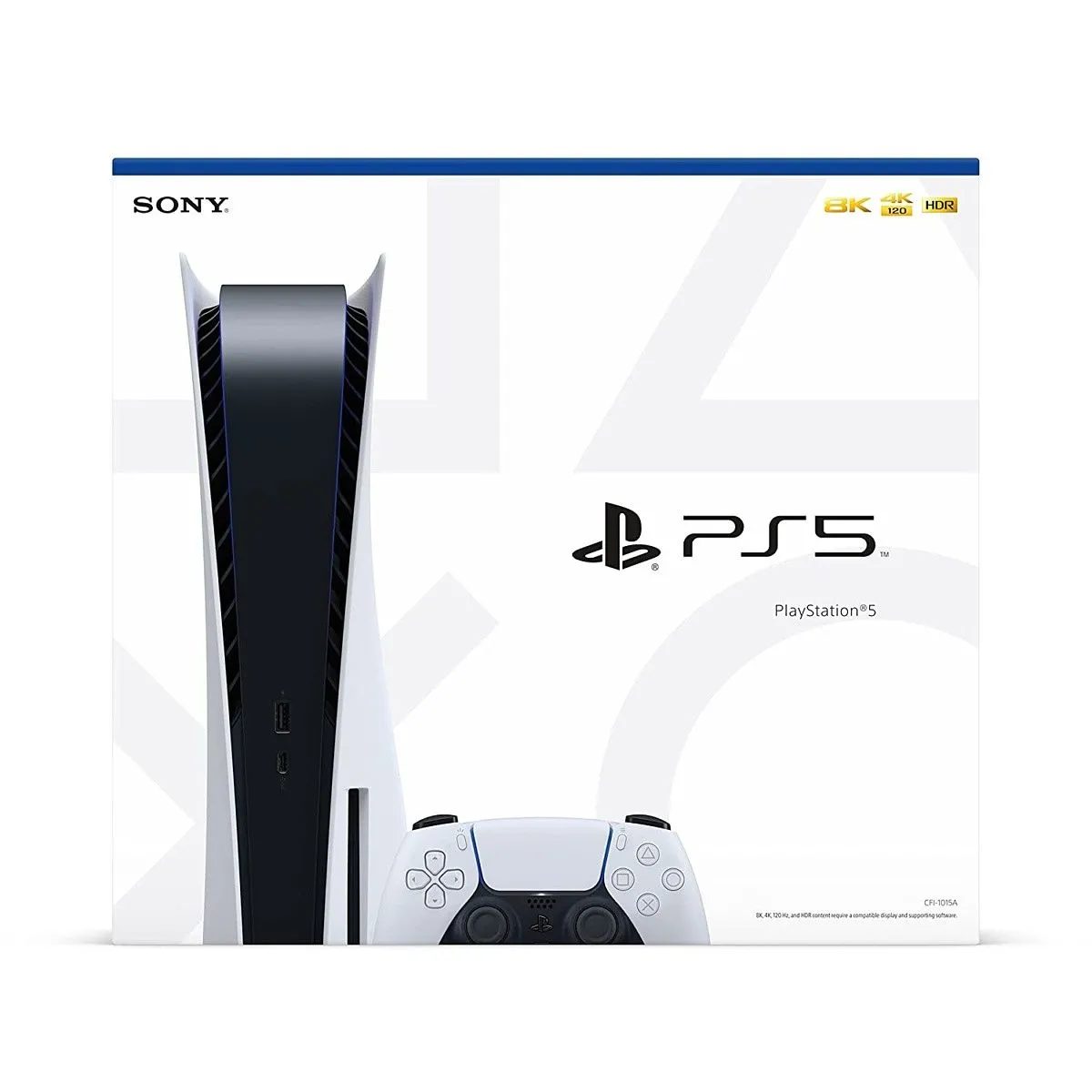 Máy chơi game PlayStation 5 trong hộp sản phẩm