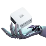 Mini PC ACEMAGICIAN màu đen thiết kế nhỏ gọn, hiện đại
