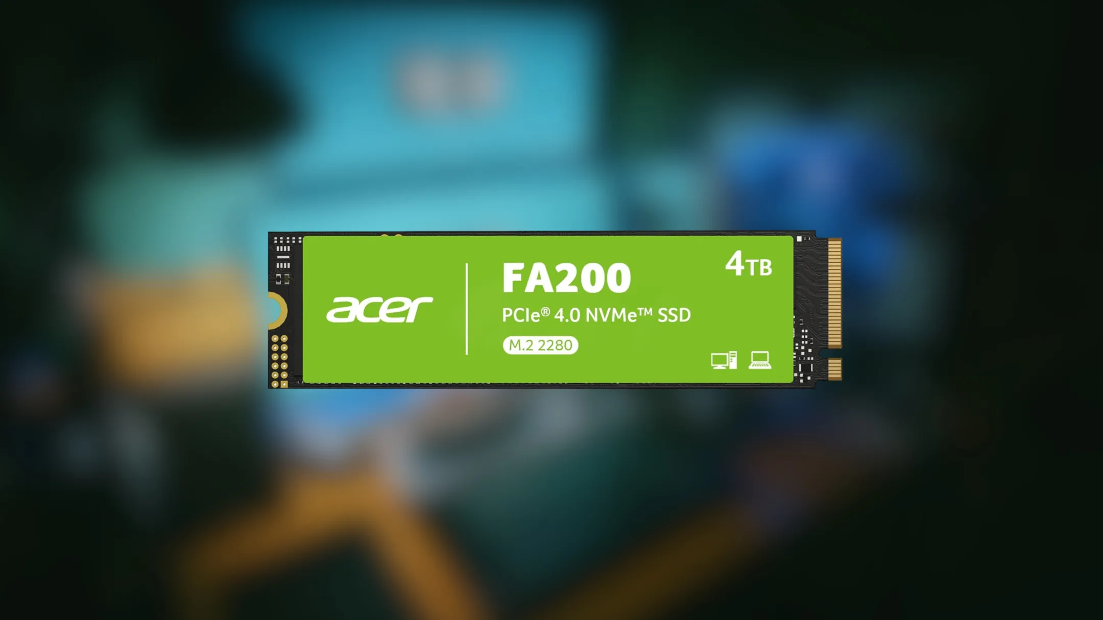 Mô tả chi tiết bo mạch SSD M.2 Acer FA200