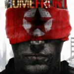 Một cảnh chiến đấu với binh lính trên đường phố trong game Homefront, thể loại bắn súng góc nhìn thứ nhất