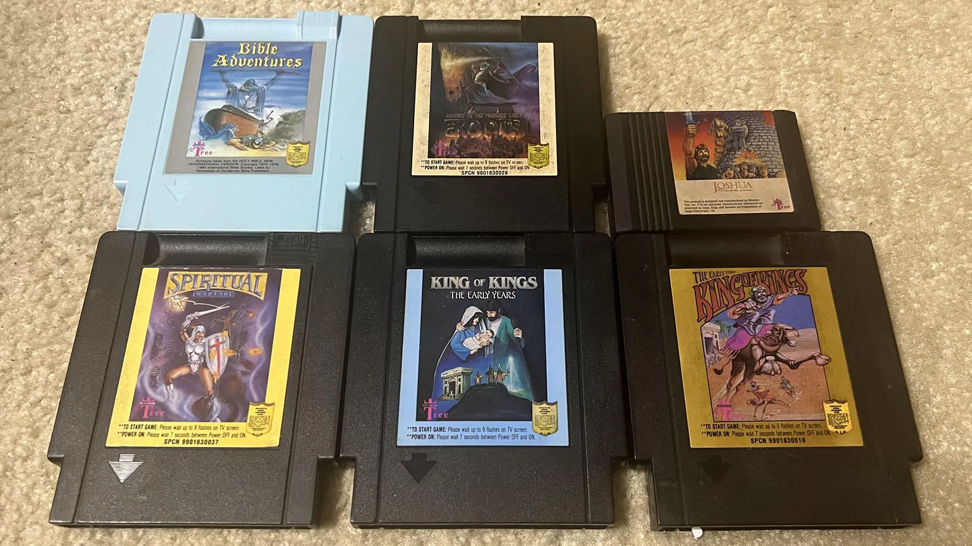 Năm tựa game NES chủ đề tôn giáo của Wisdom Tree, minh họa cho chiến lược nội dung độc đáo của hãng.