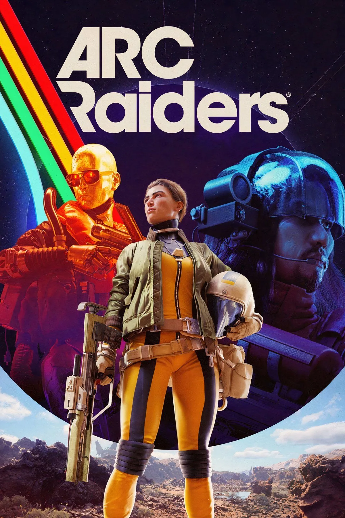 Người chơi ARC Raiders đối đầu với robot ARC khổng lồ