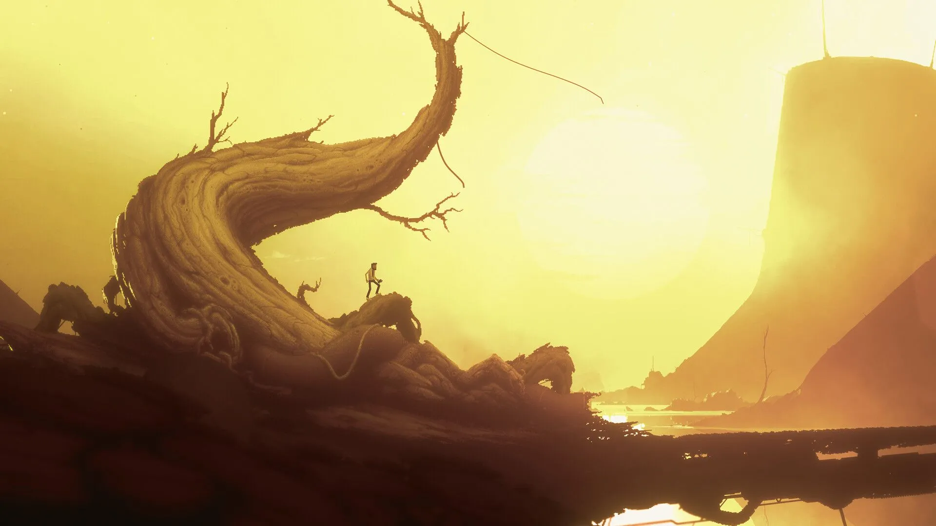 Người chơi khám phá thế giới rộng lớn trong game indie Bionic Bay đang được giảm giá trên Steam.