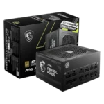 Nguồn máy tính MSI MAG A850GL 850W, chuẩn 80 Plus Gold, lý tưởng cho PC gaming tầm trung và cao cấp.