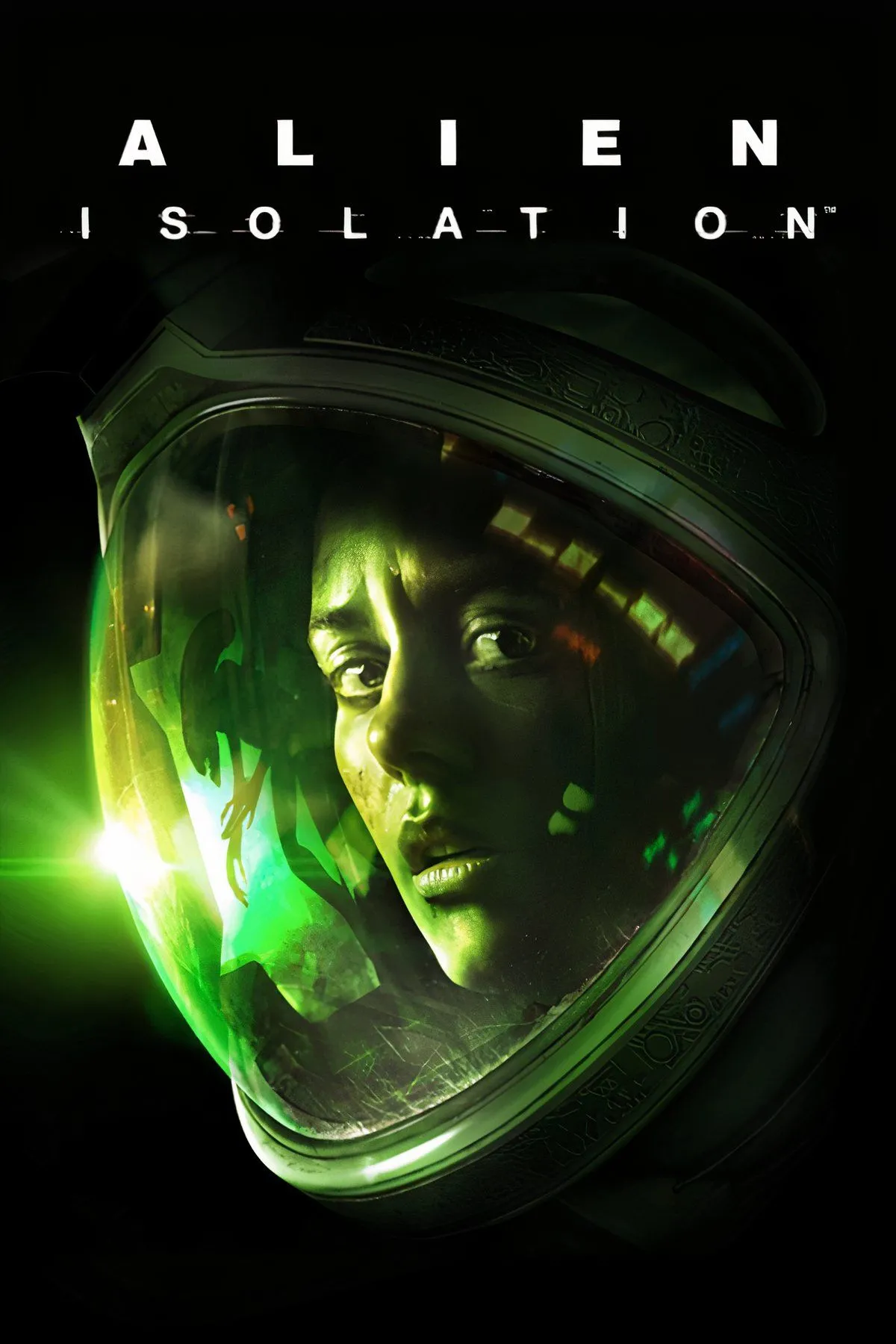 Nhân vật Amanda Ripley lẩn trốn trong môi trường tối tăm của Alien: Isolation, nhấn mạnh sự căng thẳng khi chơi game mà không được chết để đạt achievement &quot;One Shot&quot;.