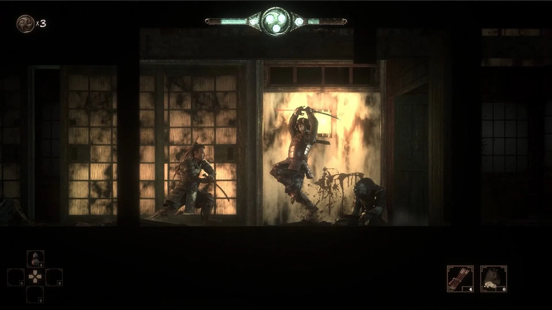 Nhân vật chính samurai trong thế giới stop-motion độc đáo của game The Spirit of the Samurai