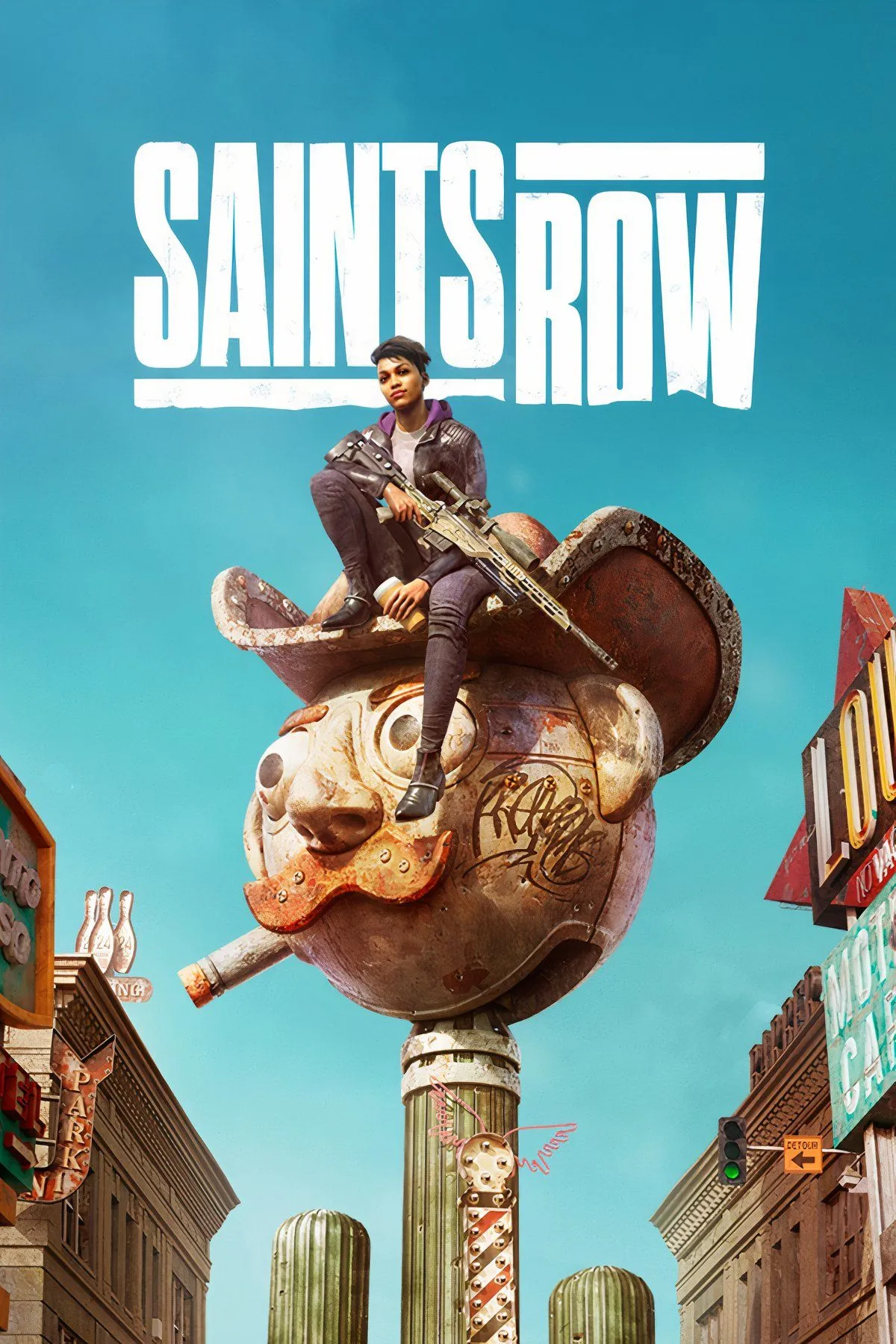 Nhân vật chính trong Saints Row 2022, thể hiện thế giới mở trống rỗng và thiếu cá tính của bản reboot.