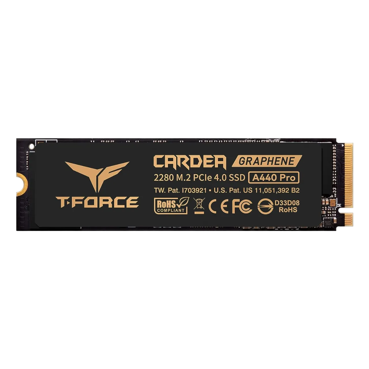 Ổ cứng SSD Team Group T-FORCE CARDEA A440 M.2 với tản nhiệt