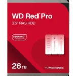 Ổ cứng Western Digital Red Pro 26TB chuyên dụng cho NAS
