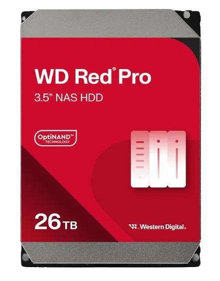 Ổ cứng Western Digital Red Pro 26TB chuyên dụng cho NAS