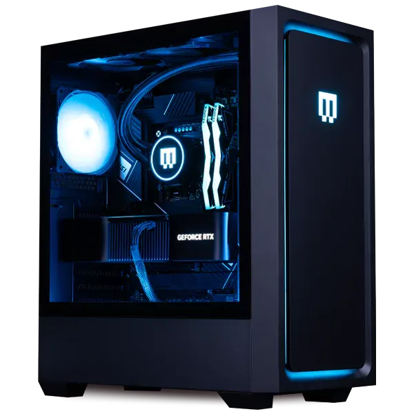 PC chơi game lắp sẵn Maingear MG-1 với linh kiện cao cấp và quản lý cáp gọn gàng