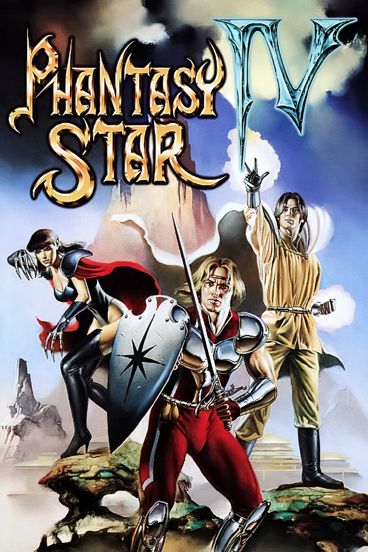 Phantasy Star IV, một JRPG kinh điển của Sega Genesis, với đồ họa pixel cổ điển
