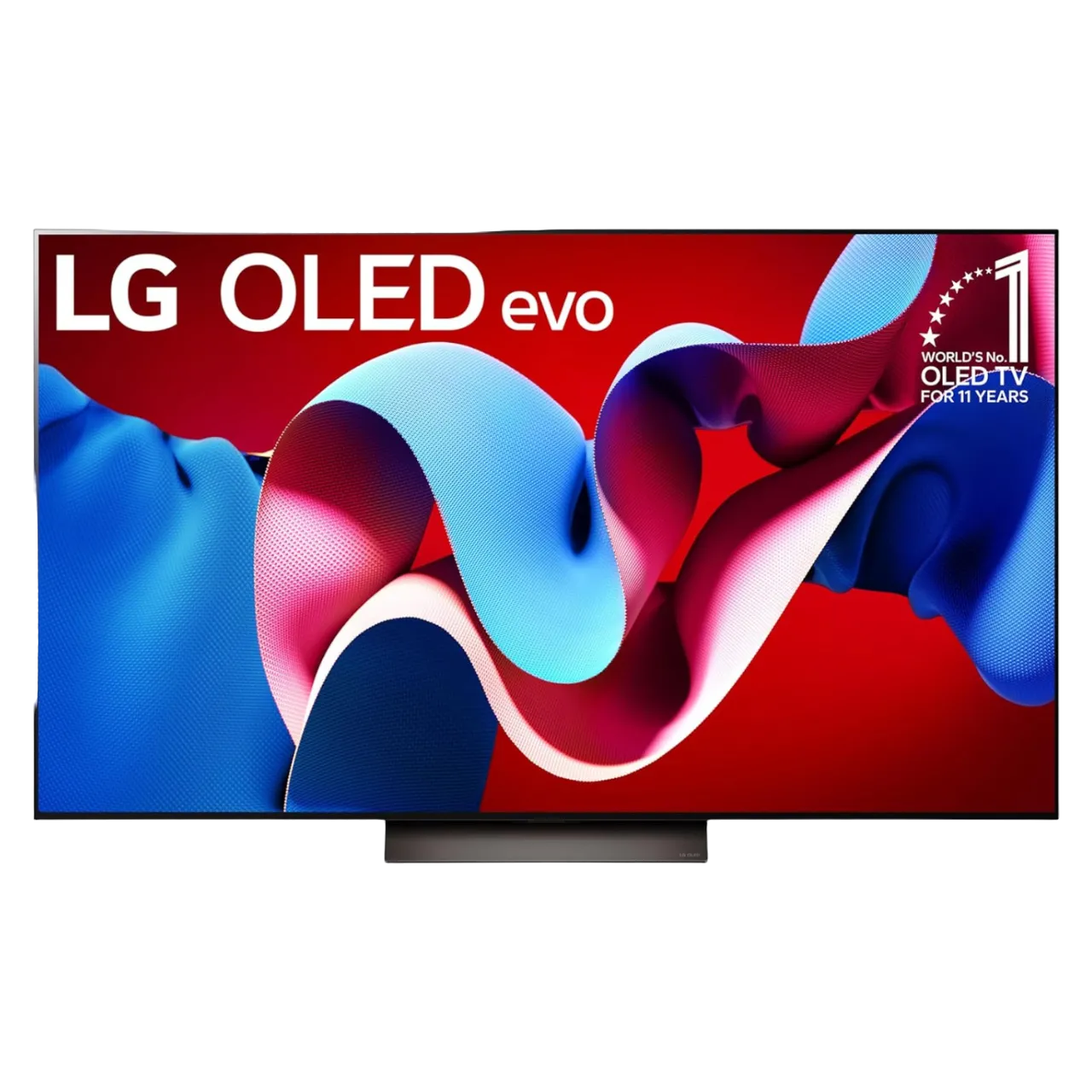 Smart TV LG C4 hiển thị giao diện thông minh và màu sắc sống động