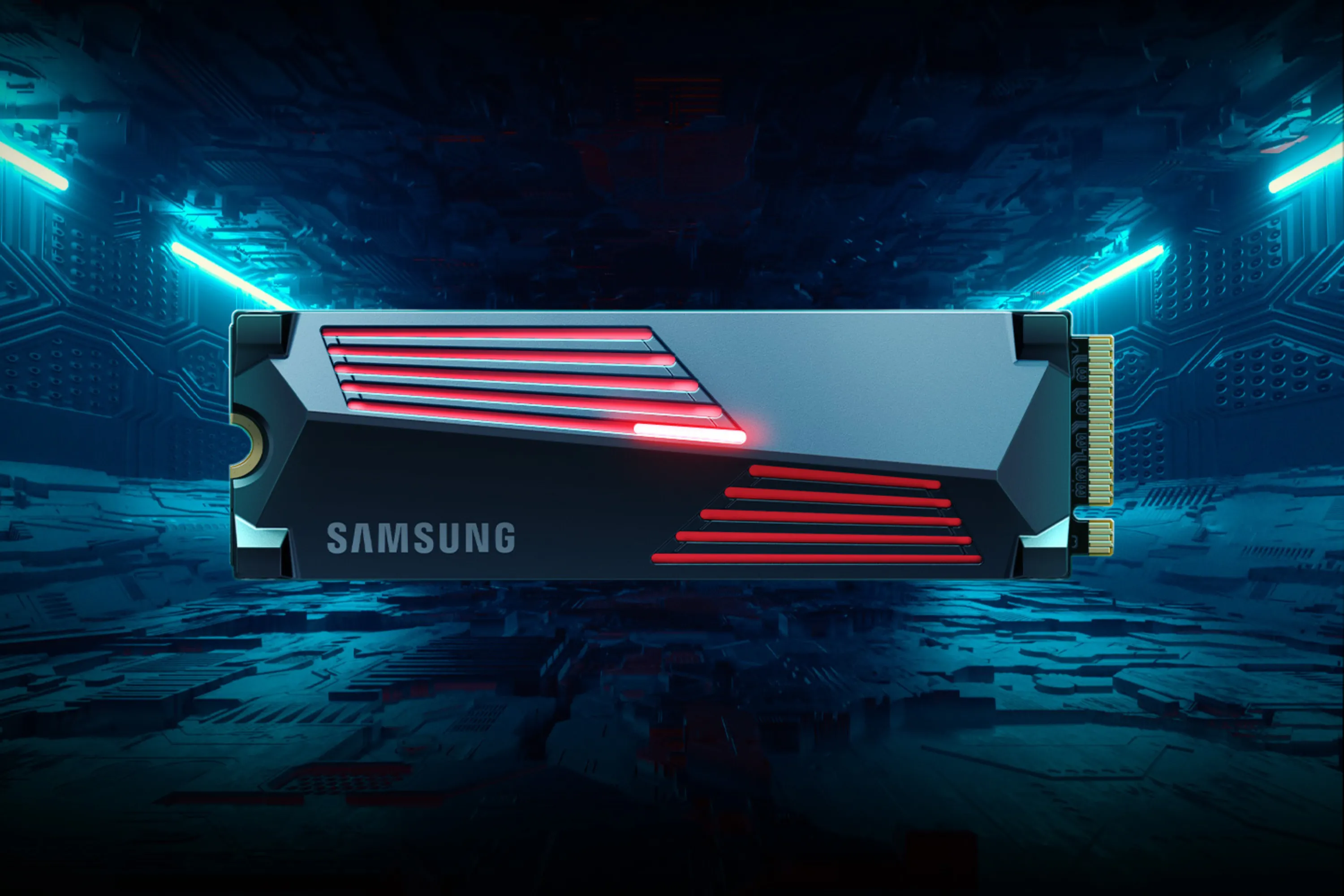 SSD Samsung 990 Pro 4TB có tản nhiệt hoạt động ở hiệu suất cao