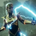 Storm thi triển sức mạnh trong Marvel's Midnight Suns