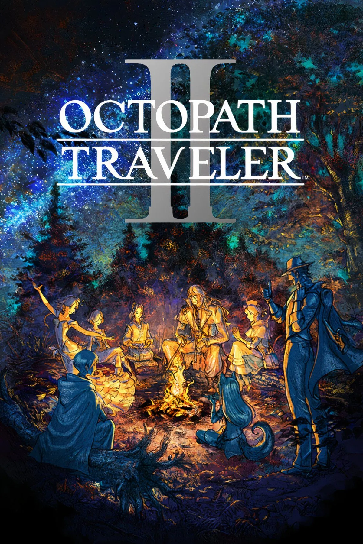 Tám nhân vật chính từ các câu chuyện khác nhau trong game nhập vai Octopath Traveler 2