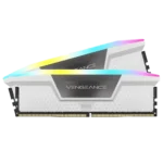 Thanh RAM Corsair Vengeance RGB DDR5-6000 CL30 32GB màu trắng